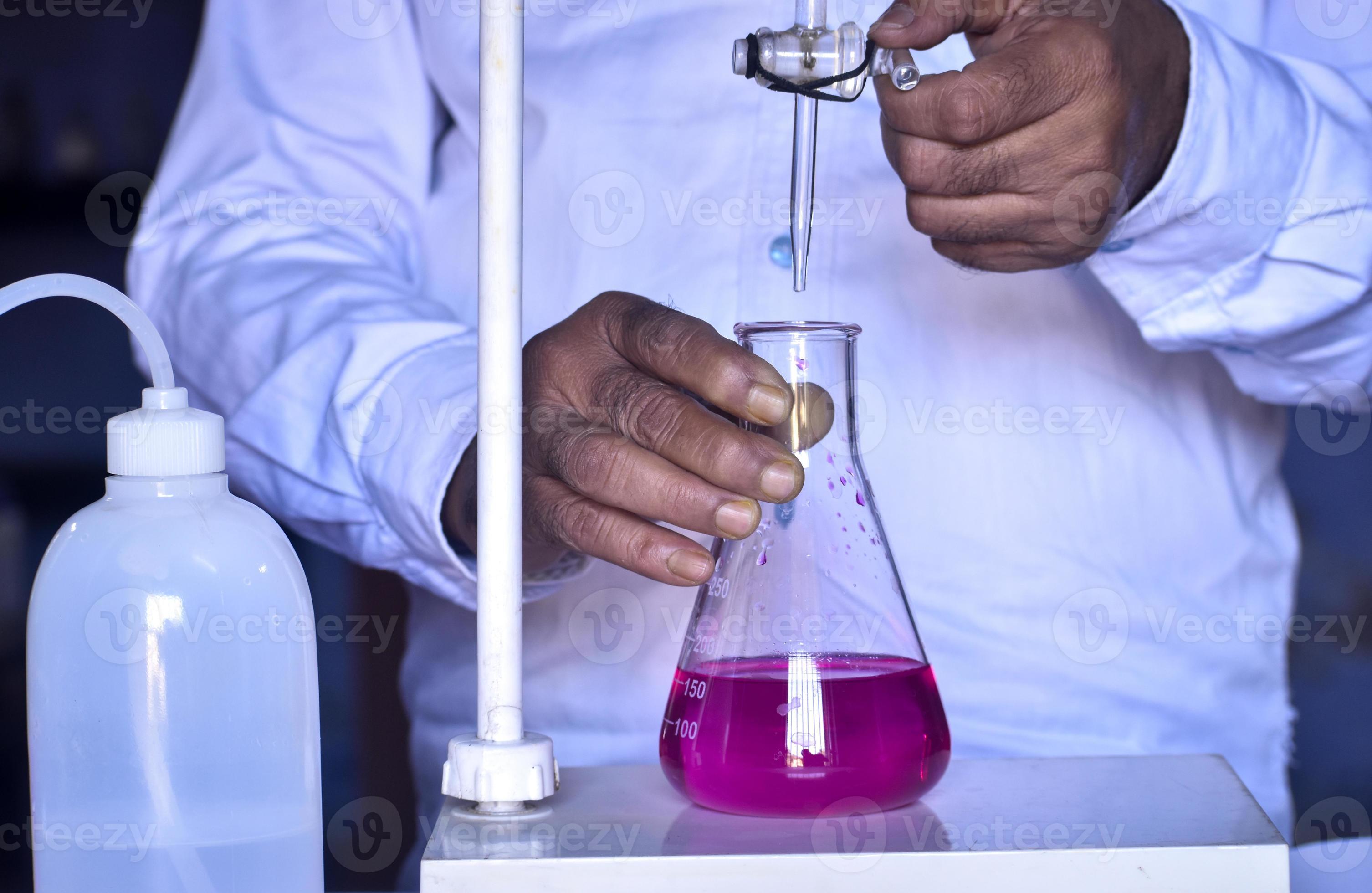 The Chemist Conducts Acid base Titration Accurately Measuring And The Chemist Conducts Acid base Titration Accurately Measuring And