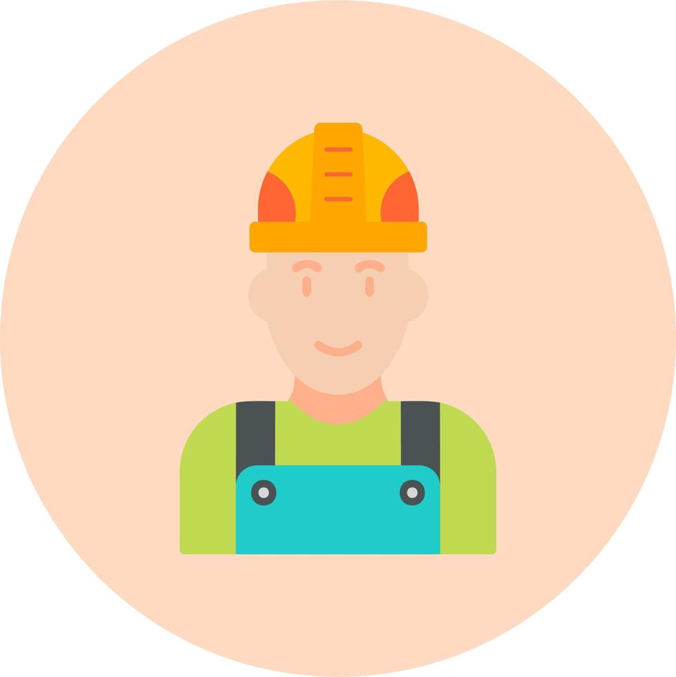 Factory Worker Vector Icon