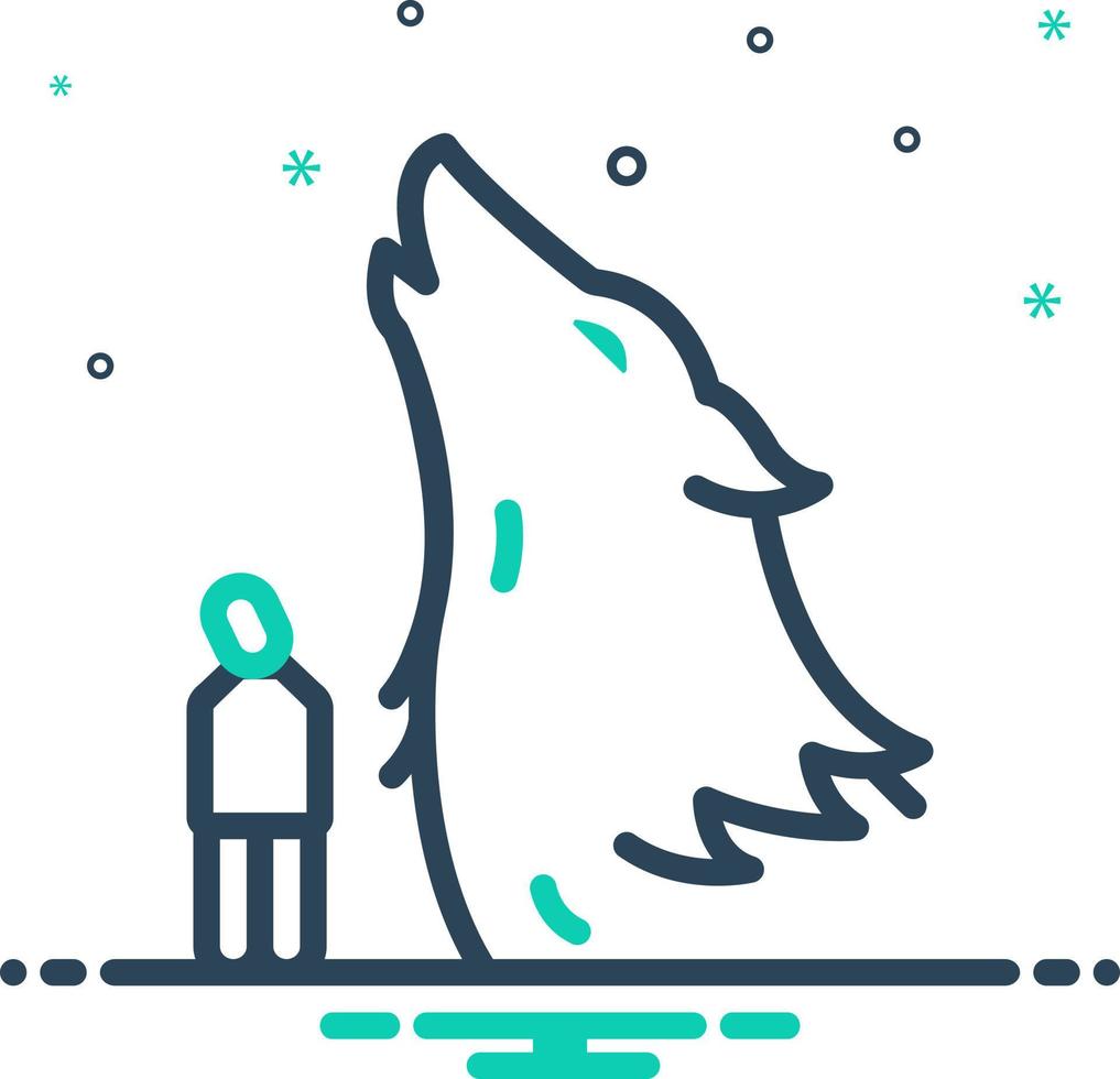 mix icon for enormous vector