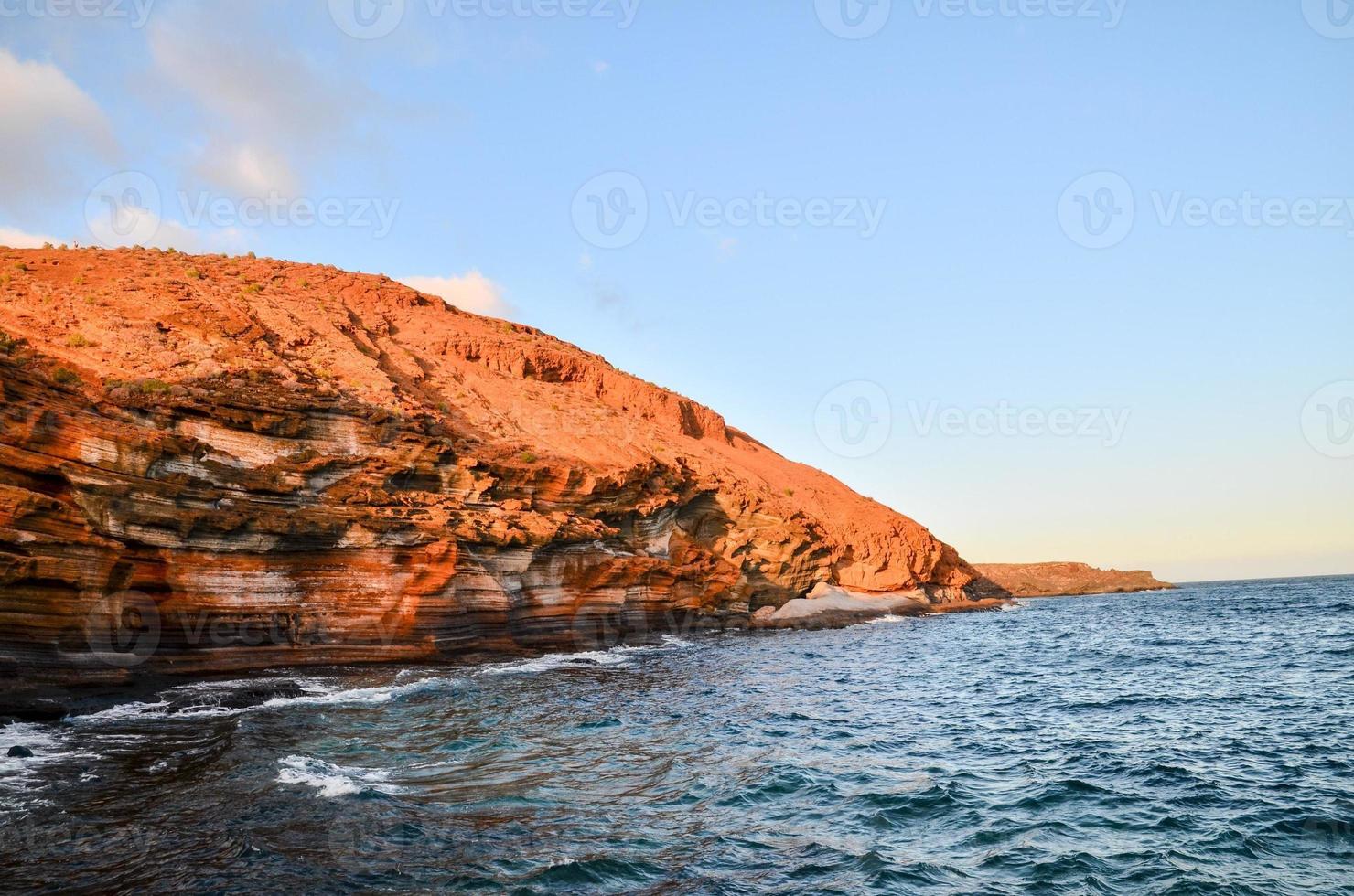Scenic coastal view photo