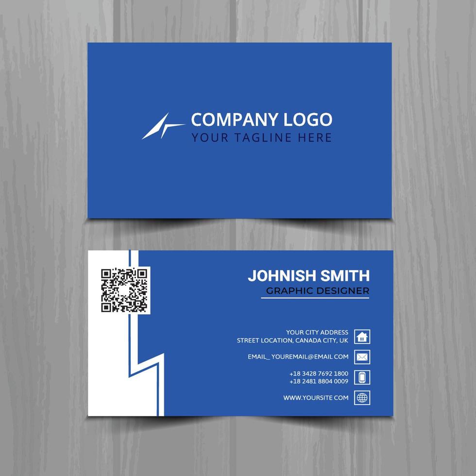 Business card design 22651281 Vector Art at Vecteezy