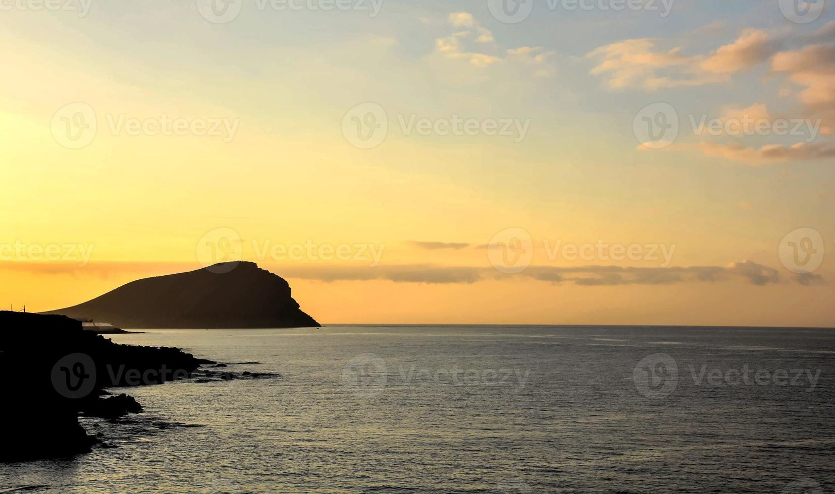 Scenic coastal view photo