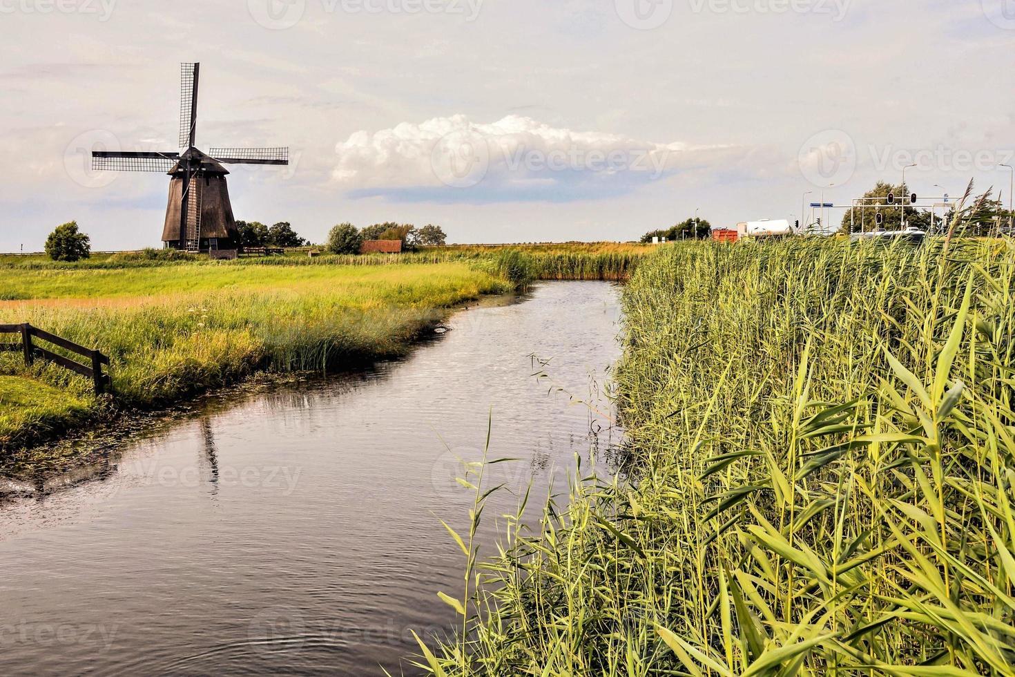 Scenic rural landscape photo