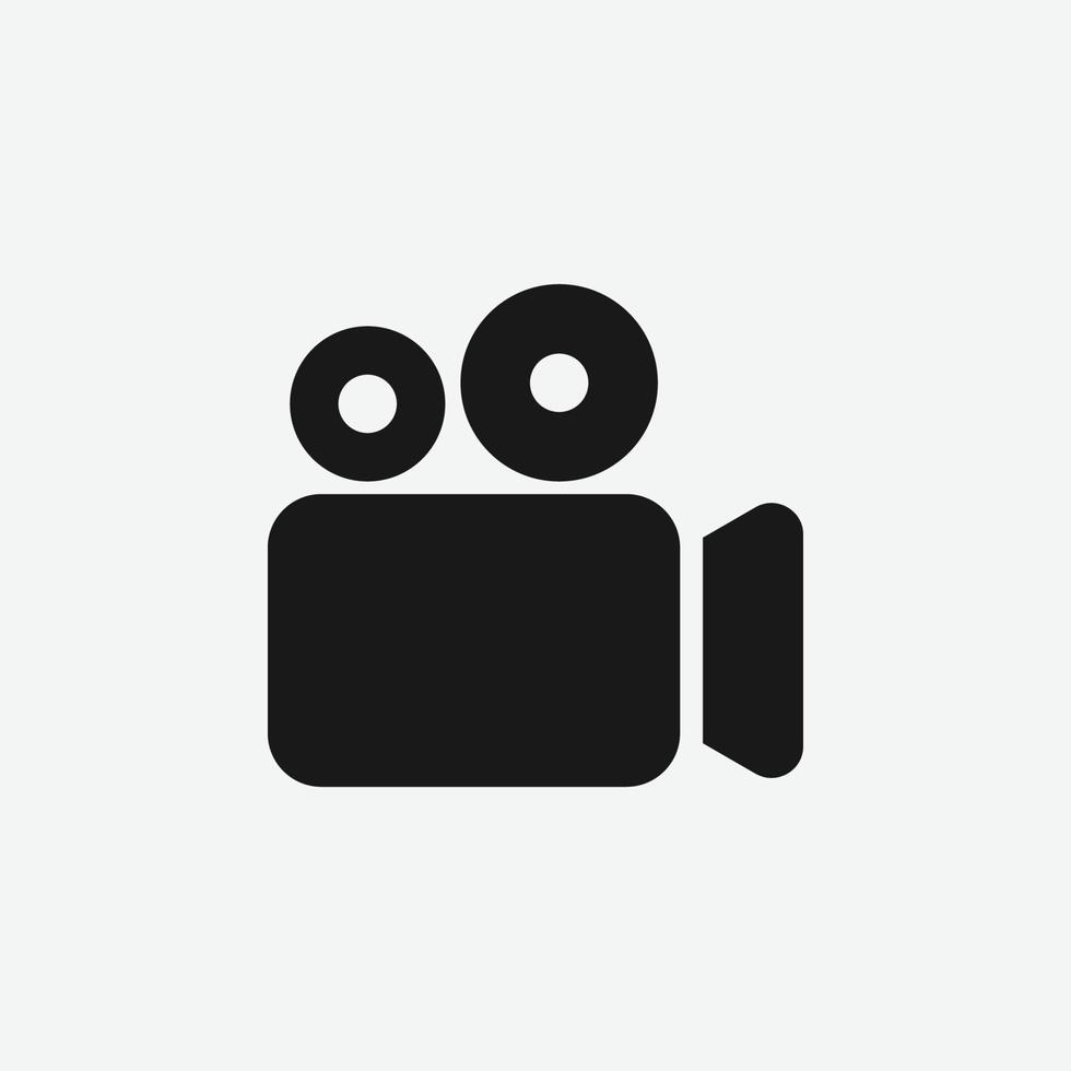 camera icon. video camera symbol. vector