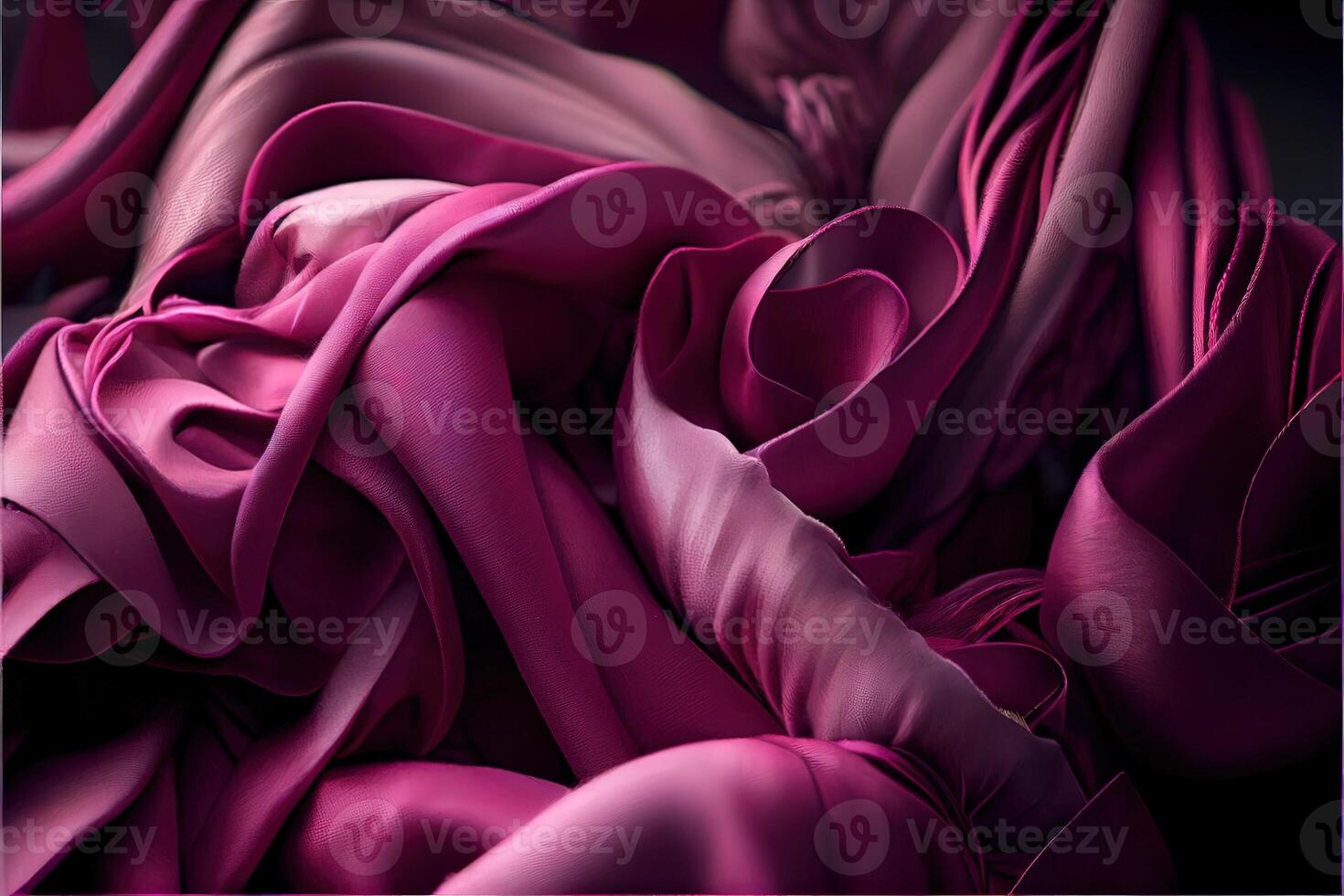 illustration of soft magenta, pink fabric photo