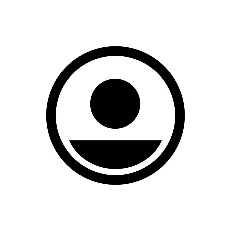 man icon vector