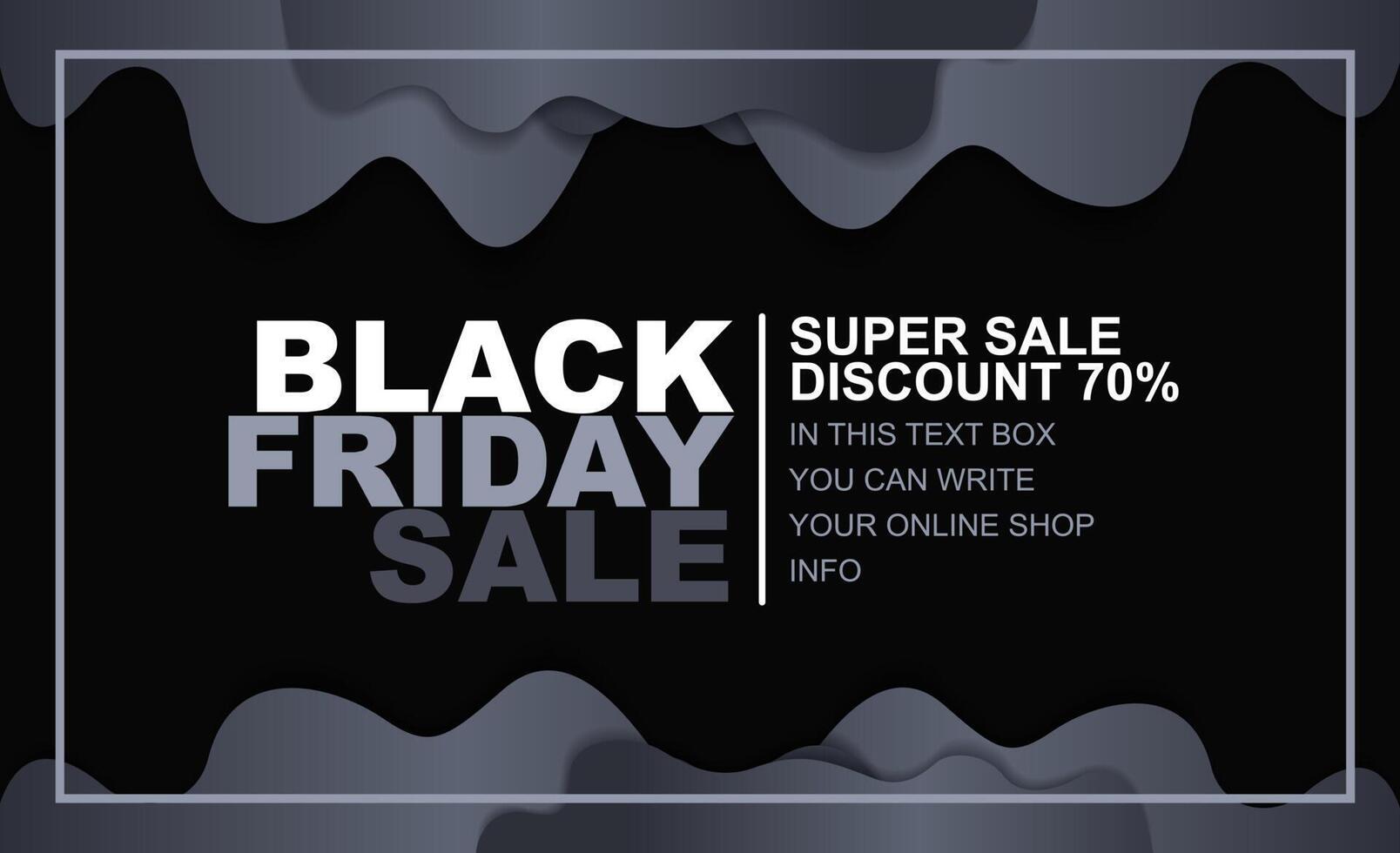 Black Friday Sale Background vector