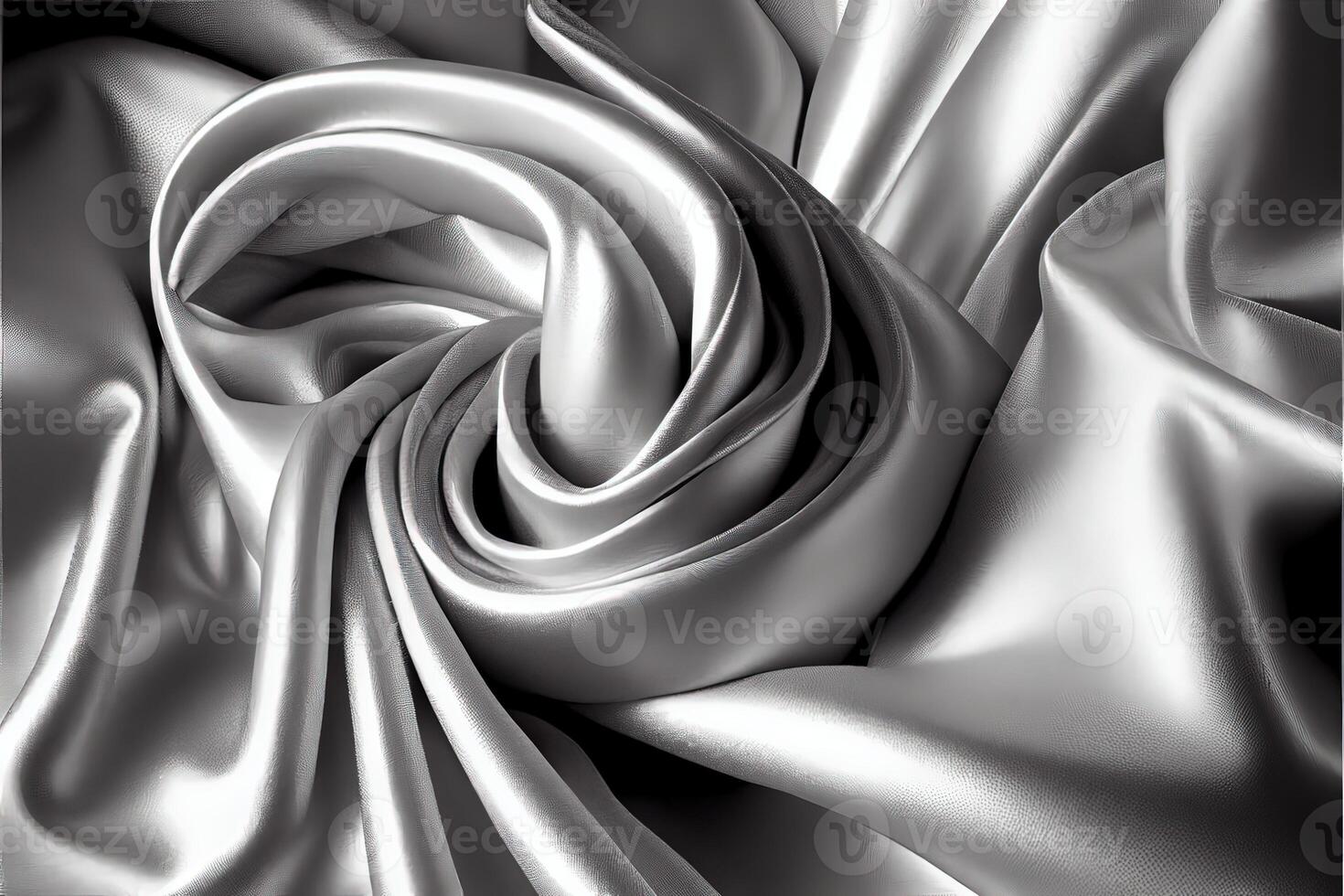 illustration of soft silver fabric photo