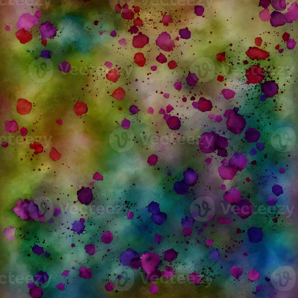 Abstract watercolor background, Digital painted texture, Liquid watercolor background, Designed with artificial intelligence, photo