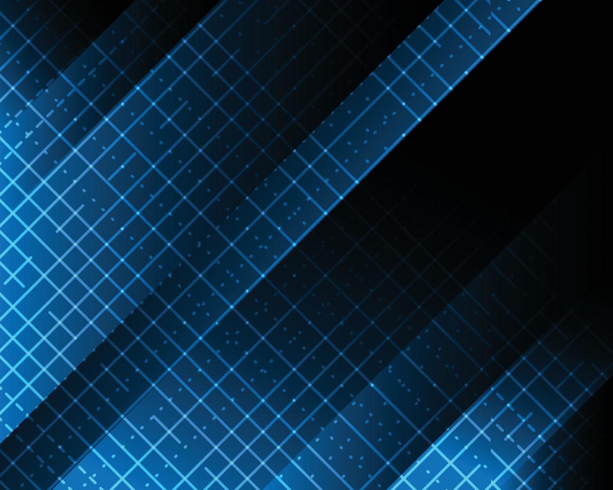 blue network light abstract technology background vector