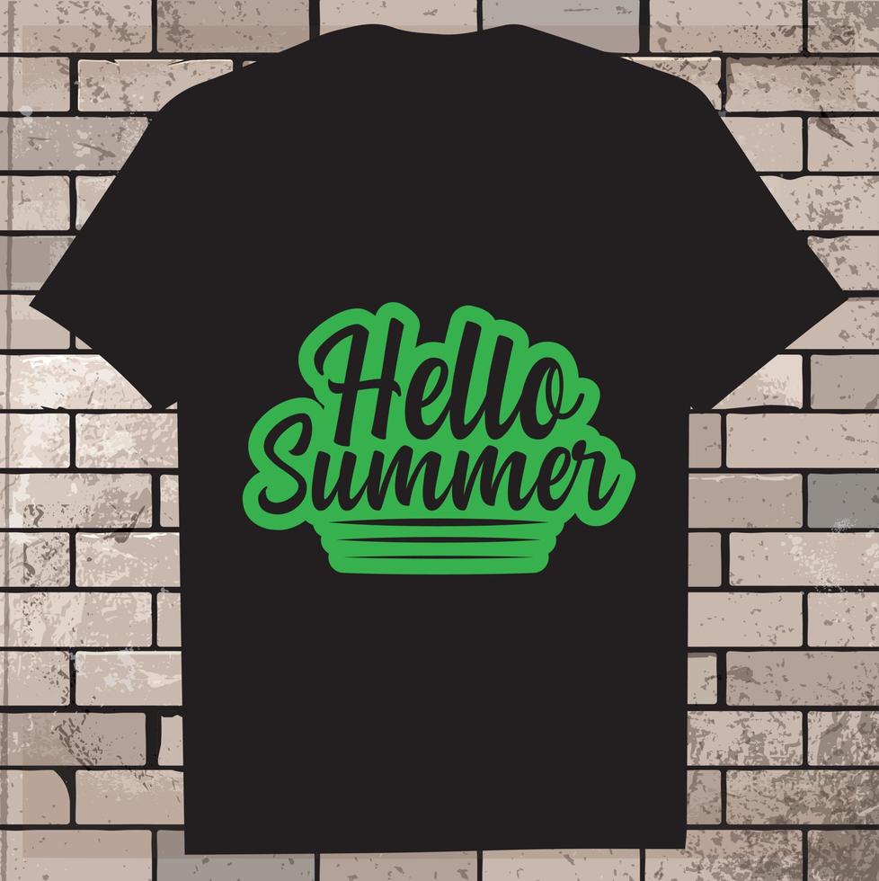 Summer hand drawing Holiday party camp,Summer backgraund Vector, Summer Beach Tshirt design vector