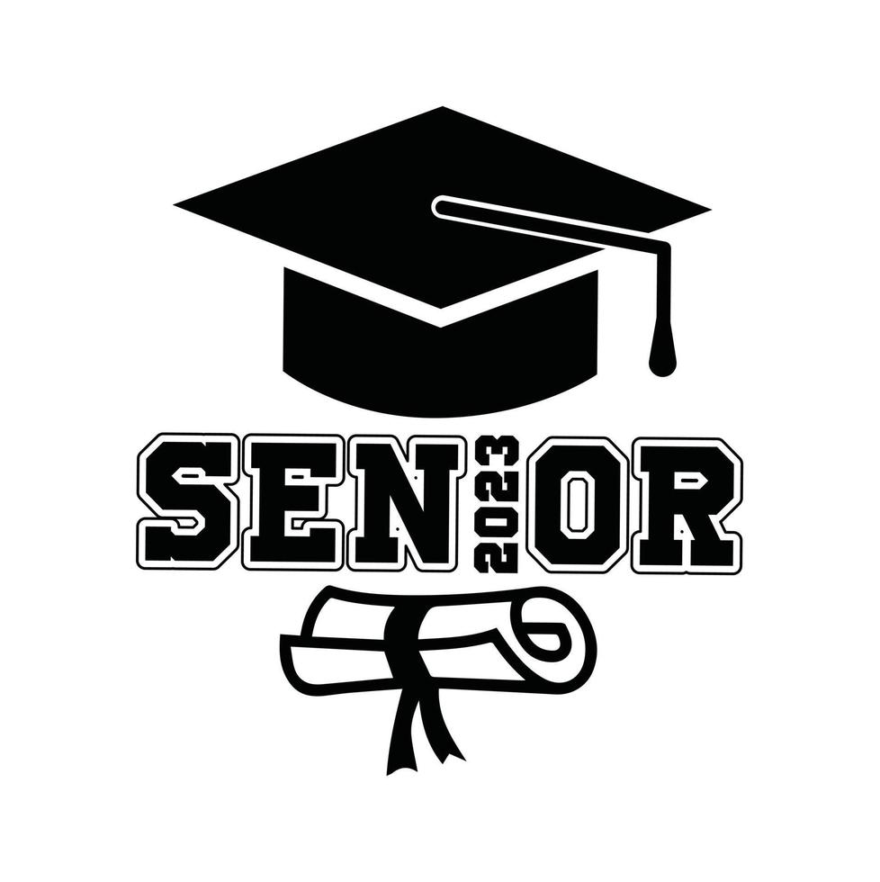 Graduated, silhouette, Graduate icon, Congratulations, Graduate cap, Student, Vector T-Shirt design