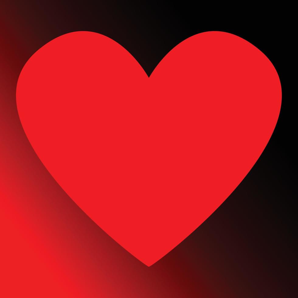 heart shape from playing cards , red heart, playing cards symbol, heart  vector illustration, suitable for gaming
