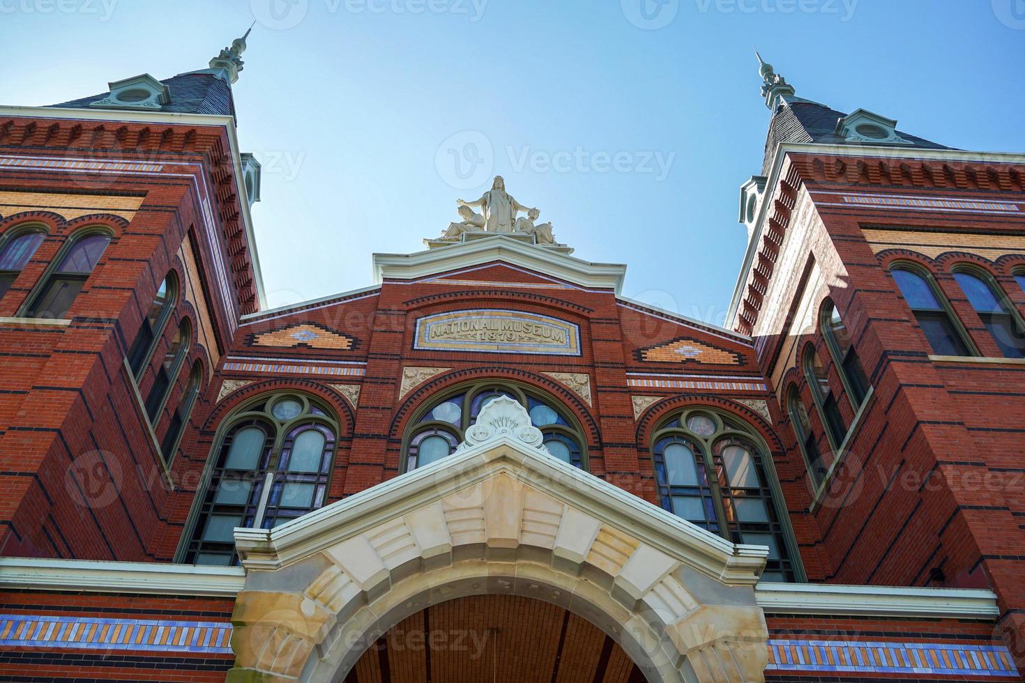 Smithsonian Castle Mall of washington dc building photo