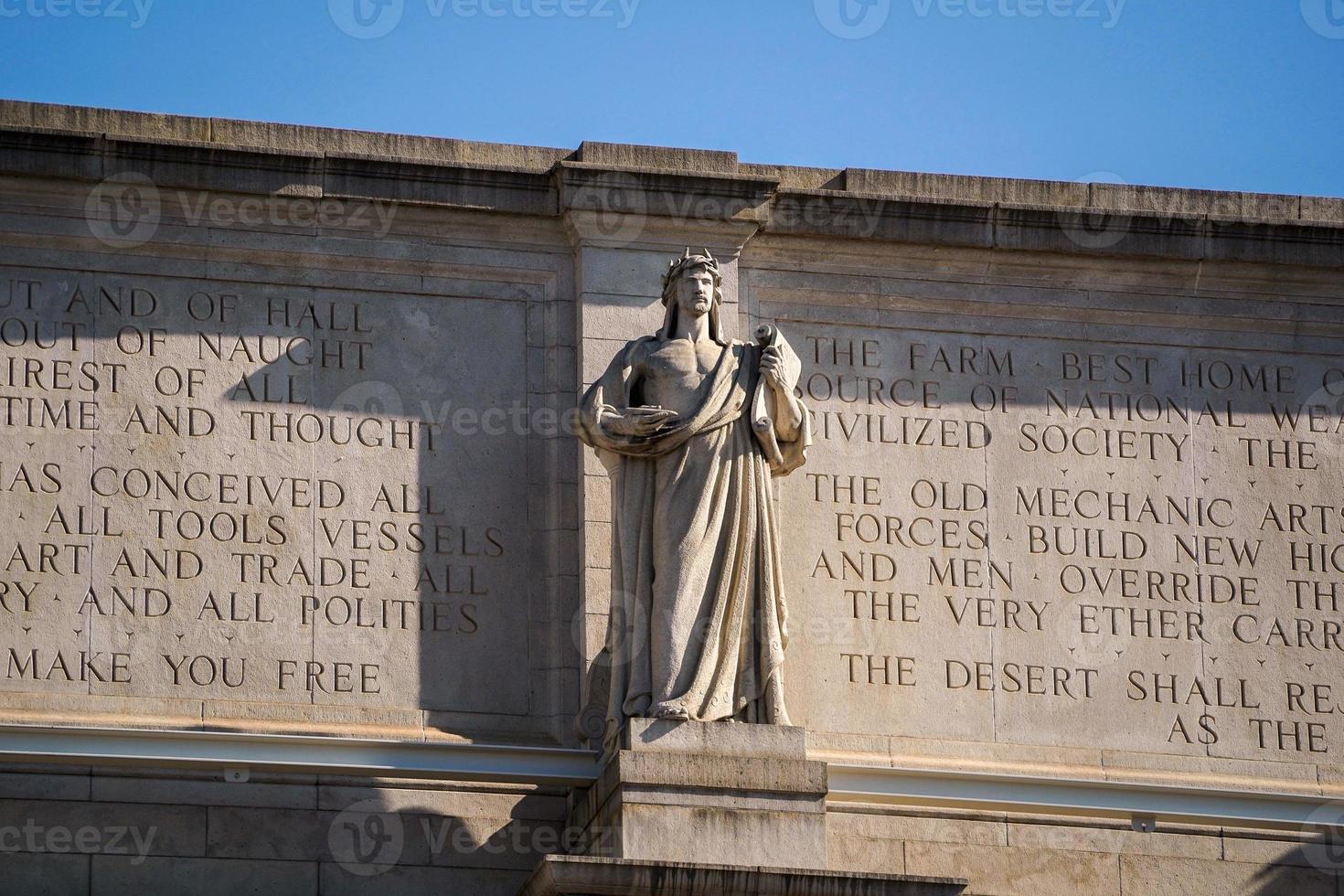 washington dc union station detail photo