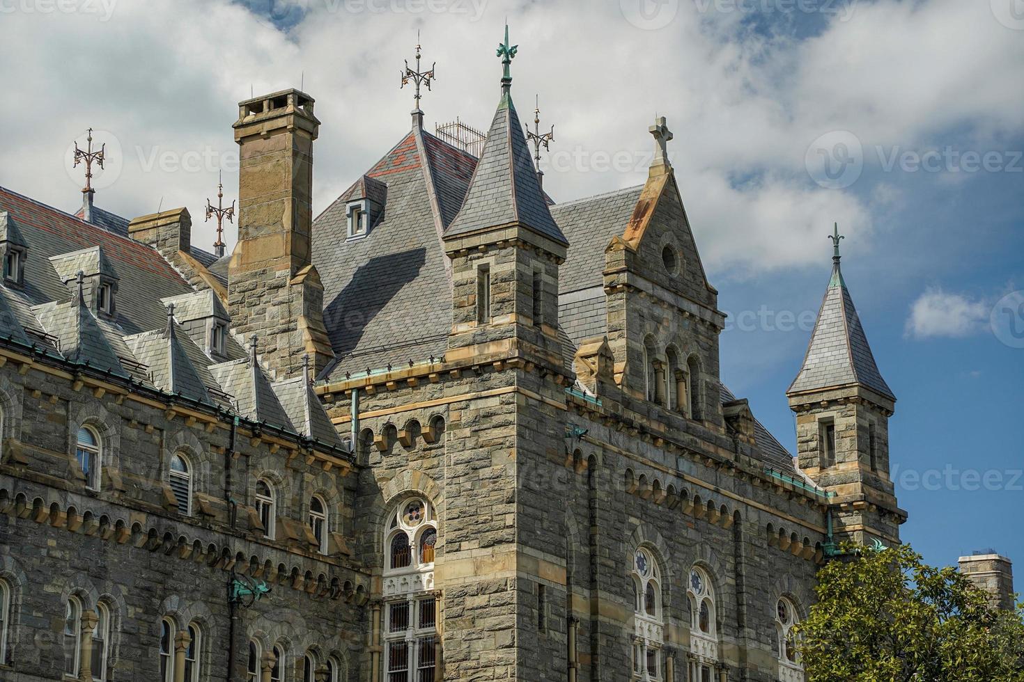 washington georgetown university on sunny day photo