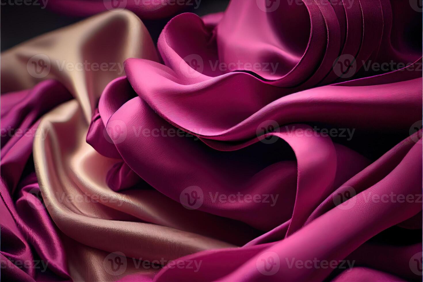 illustration of soft magenta, pink fabric photo