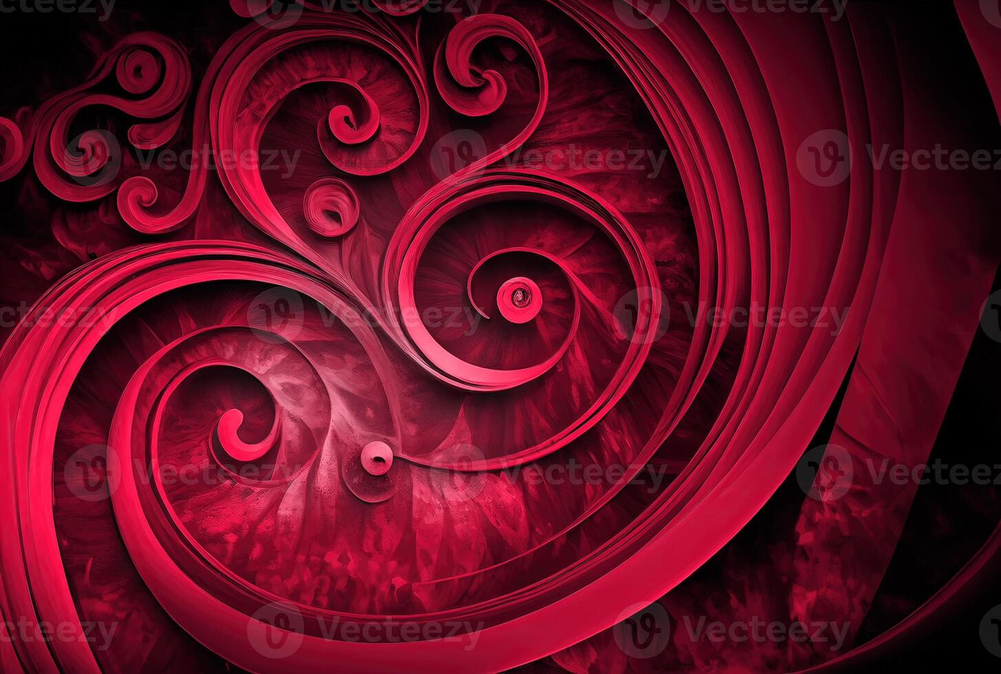 illustration of abstract viva magenta painted texture as concept background with copy space. Pattern in trendy color 2023 year Viva Magenta. Idea and texture backdrop photo