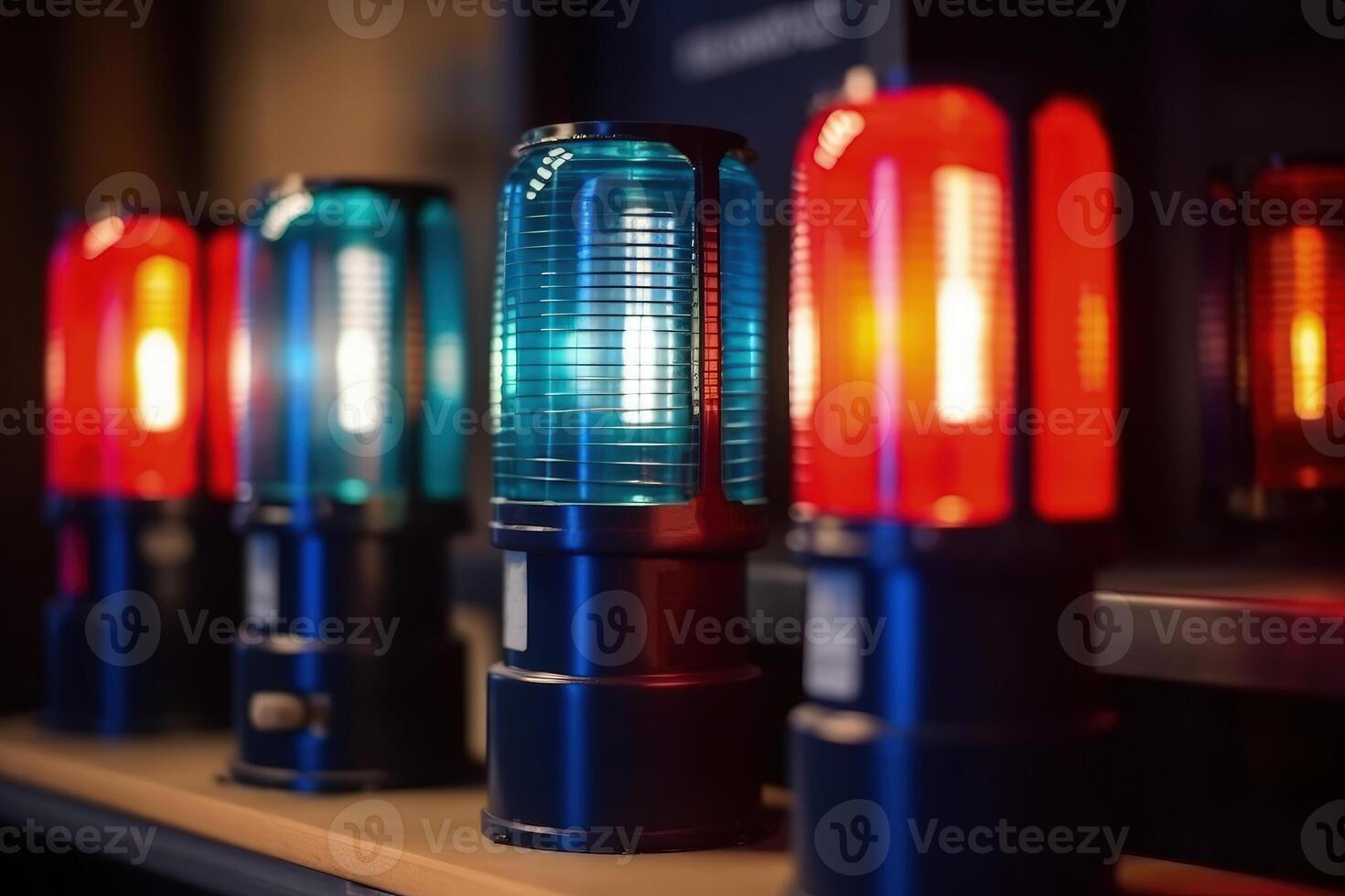 signal lamps ambulance siren photo