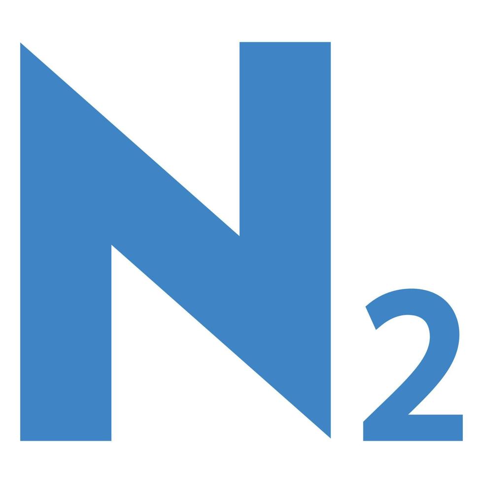 nitrogen symbol vector