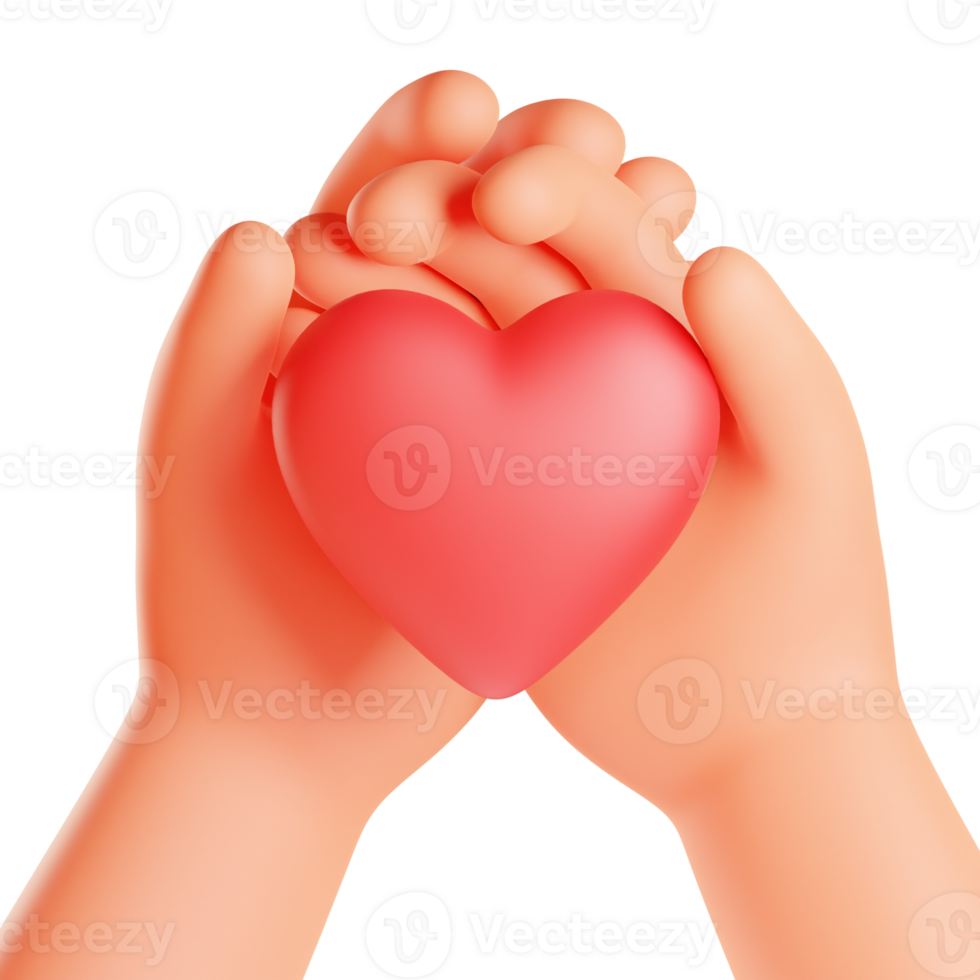 Affection 3d Illustration png
