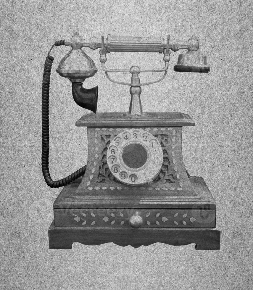 old Telephone retro photo