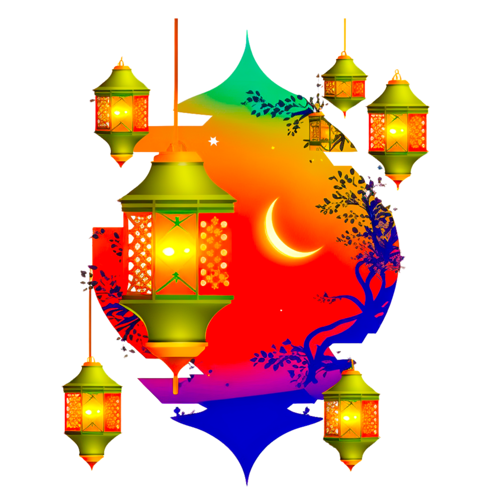 Ramadan Laterne Clip Art Symbol png