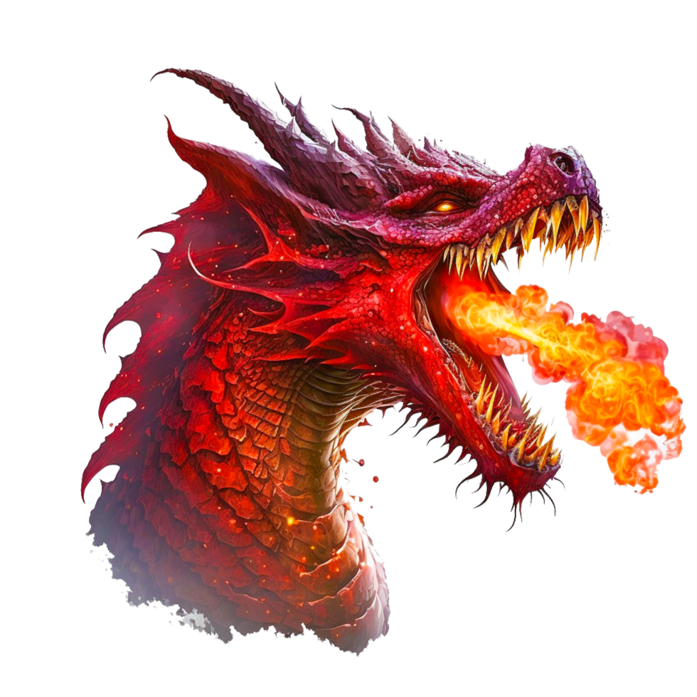 fuoco fossa Drago gratuito illustrazione png