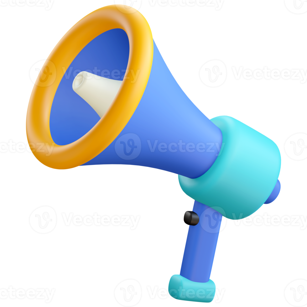 Megaphone business icon png