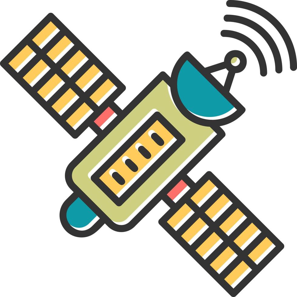 Satellite Vector Icon