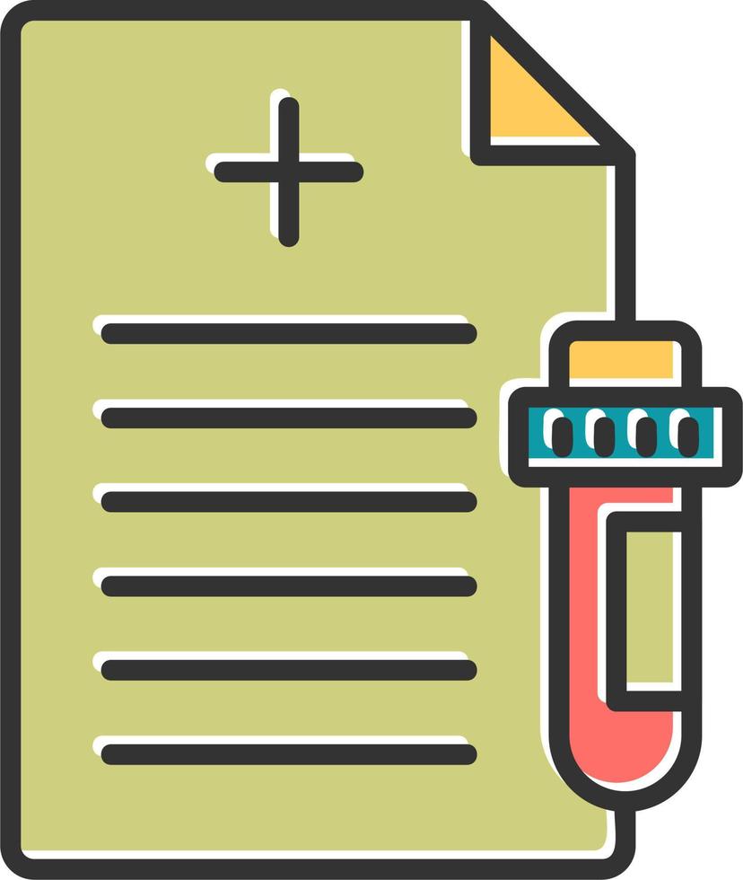 Test Report Vector Icon