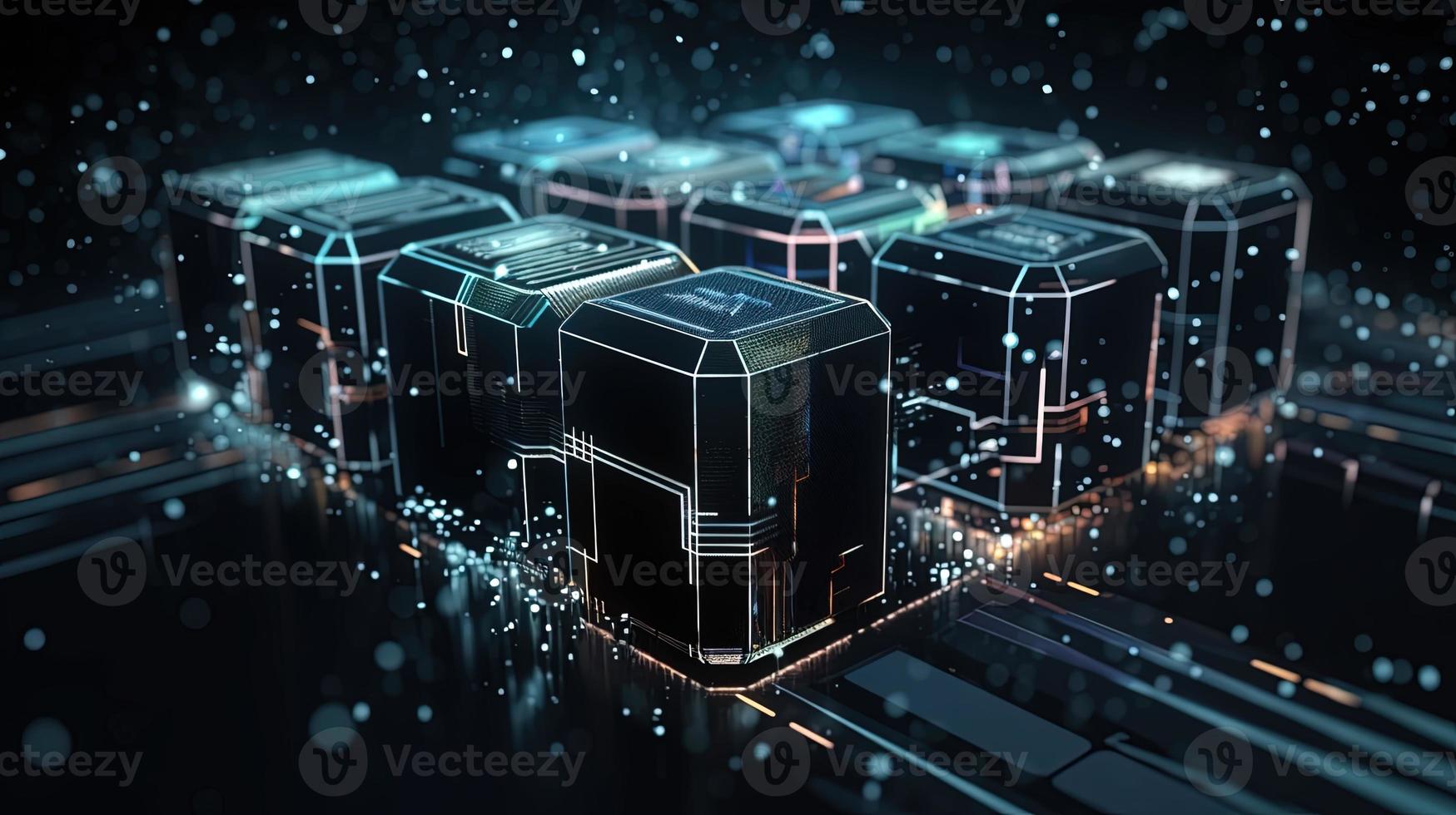 Futuristic technological background3D rendering,3D rendering of abstract technology concept. Futuristic cyberspace background,Abstract 3d rendering of data processing. Futuristic technol photo