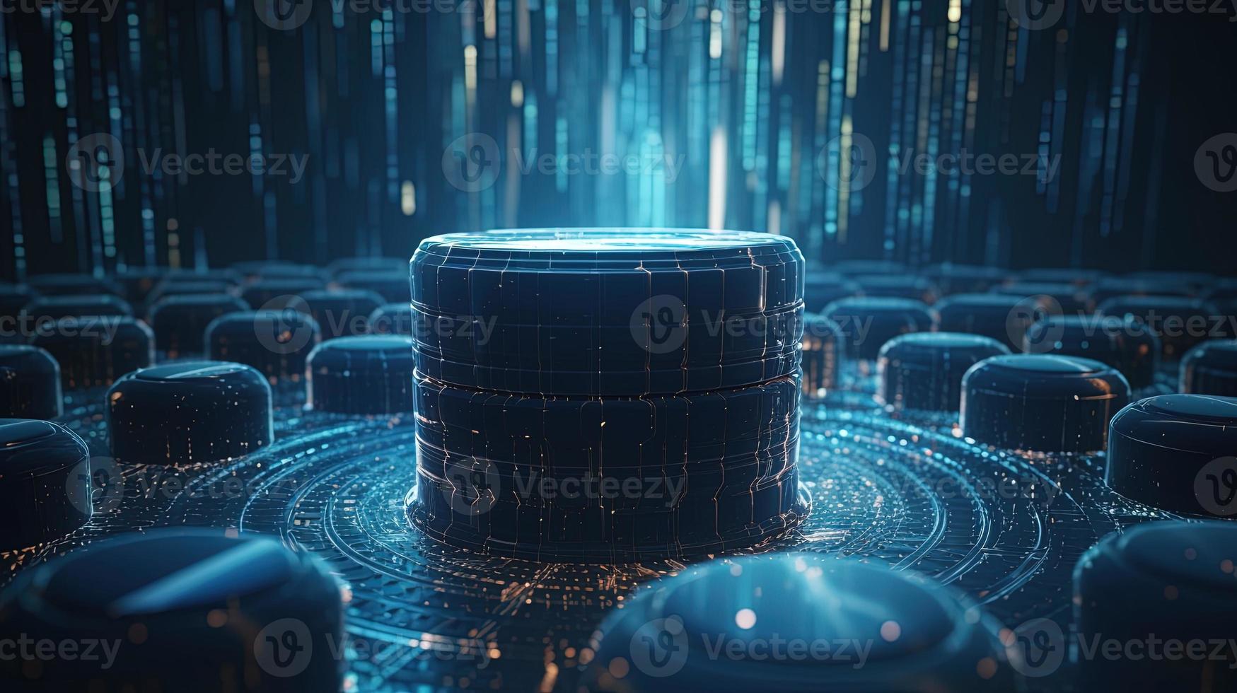Futuristic technological background3D rendering,3D rendering of abstract technology concept. Futuristic cyberspace background,Abstract 3d rendering of data processing. Futuristic technol photo
