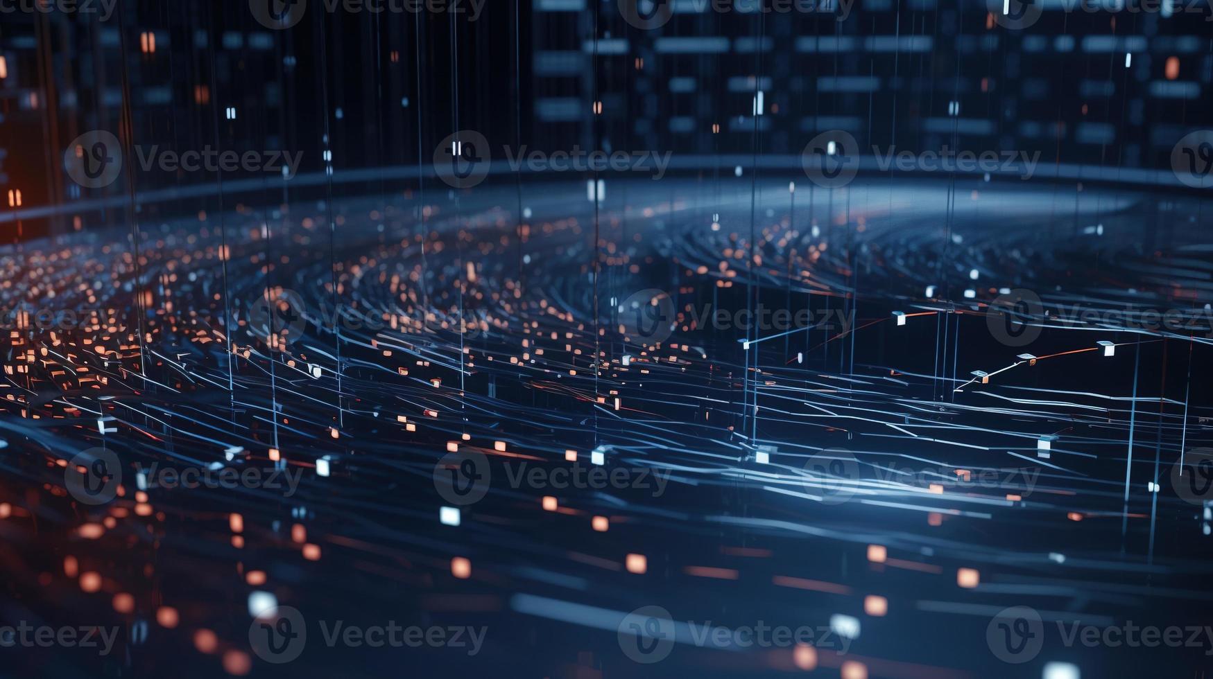 Futuristic technological background3D rendering,3D rendering of abstract technology concept. Futuristic cyberspace background,Abstract 3d rendering of data processing. Futuristic technol photo