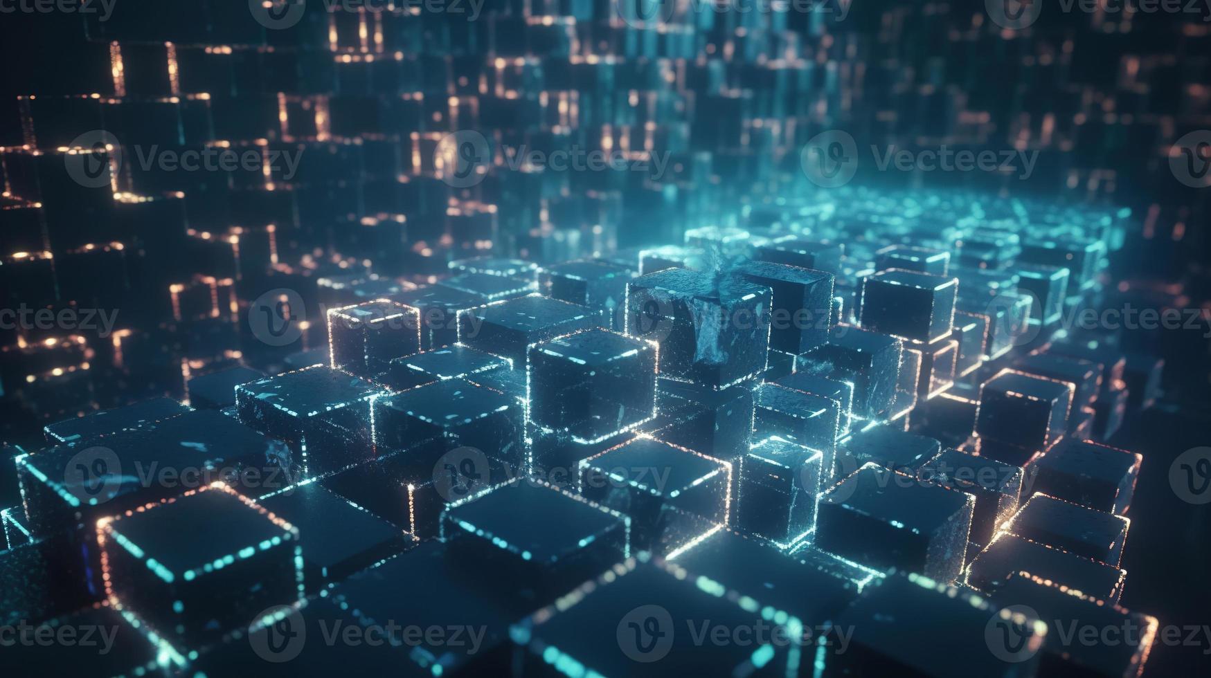 Futuristic technological background3D rendering,3D rendering of abstract technology concept. Futuristic cyberspace background,Abstract 3d rendering of data processing. Futuristic technol photo