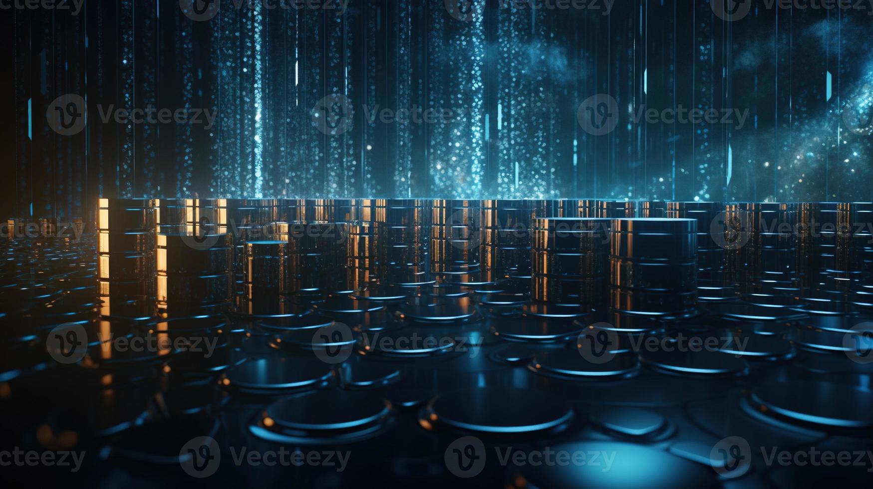 Futuristic technological background3D rendering,3D rendering of abstract technology concept. Futuristic cyberspace background,Abstract 3d rendering of data processing. Futuristic technol photo