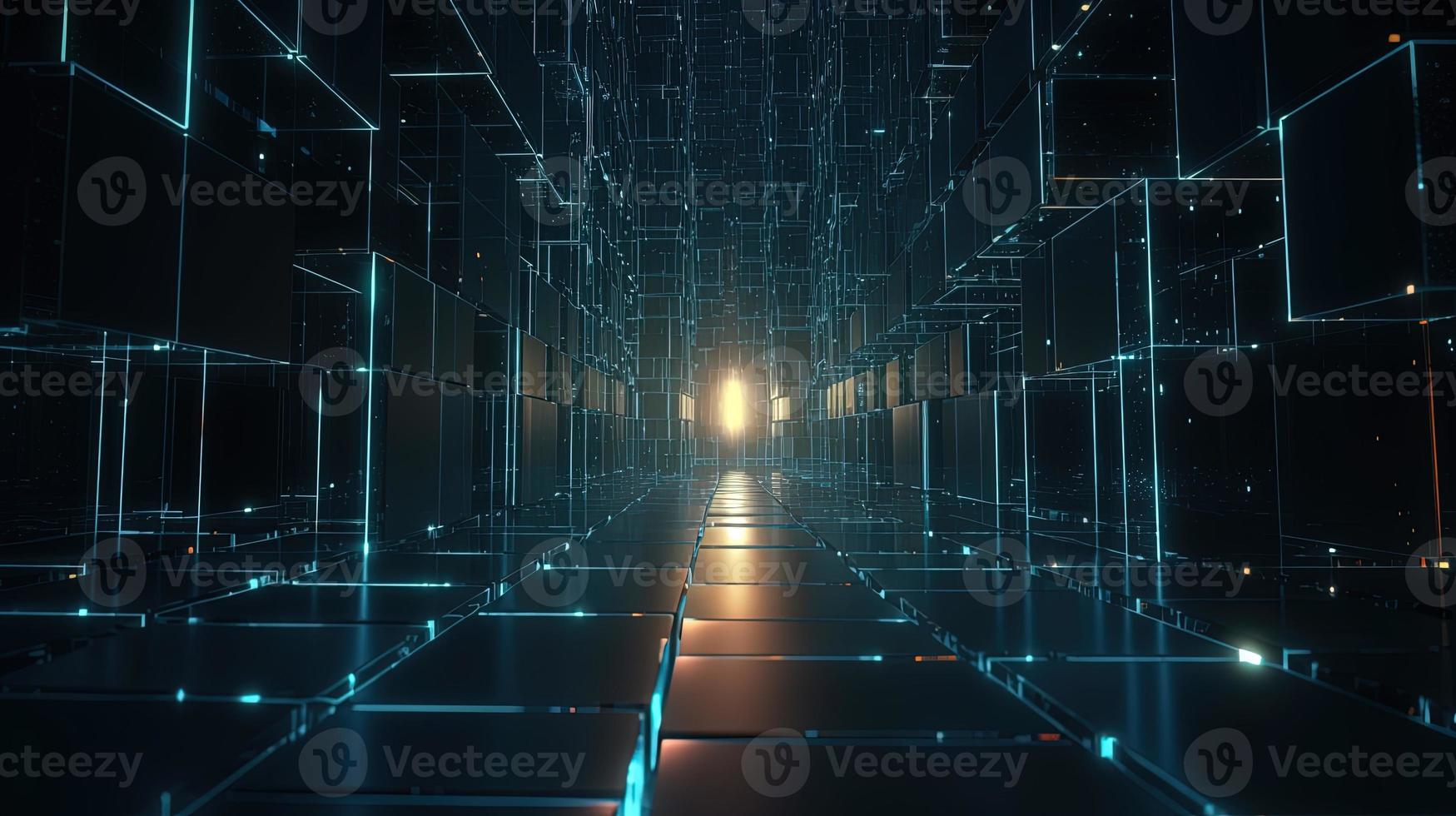 Futuristic technological background3D rendering,3D rendering of abstract technology concept. Futuristic cyberspace background,Abstract 3d rendering of data processing. Futuristic technol photo