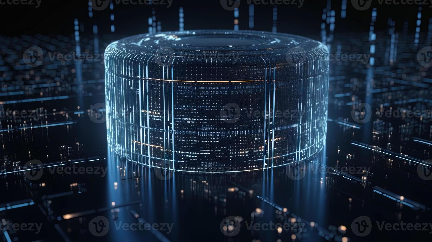 Futuristic technological background3D rendering,3D rendering of abstract technology concept. Futuristic cyberspace background,Abstract 3d rendering of data processing. Futuristic technol photo