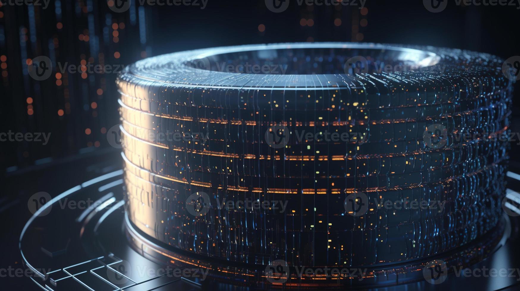 Futuristic technological background3D rendering,3D rendering of abstract technology concept. Futuristic cyberspace background,Abstract 3d rendering of data processing. Futuristic technol photo