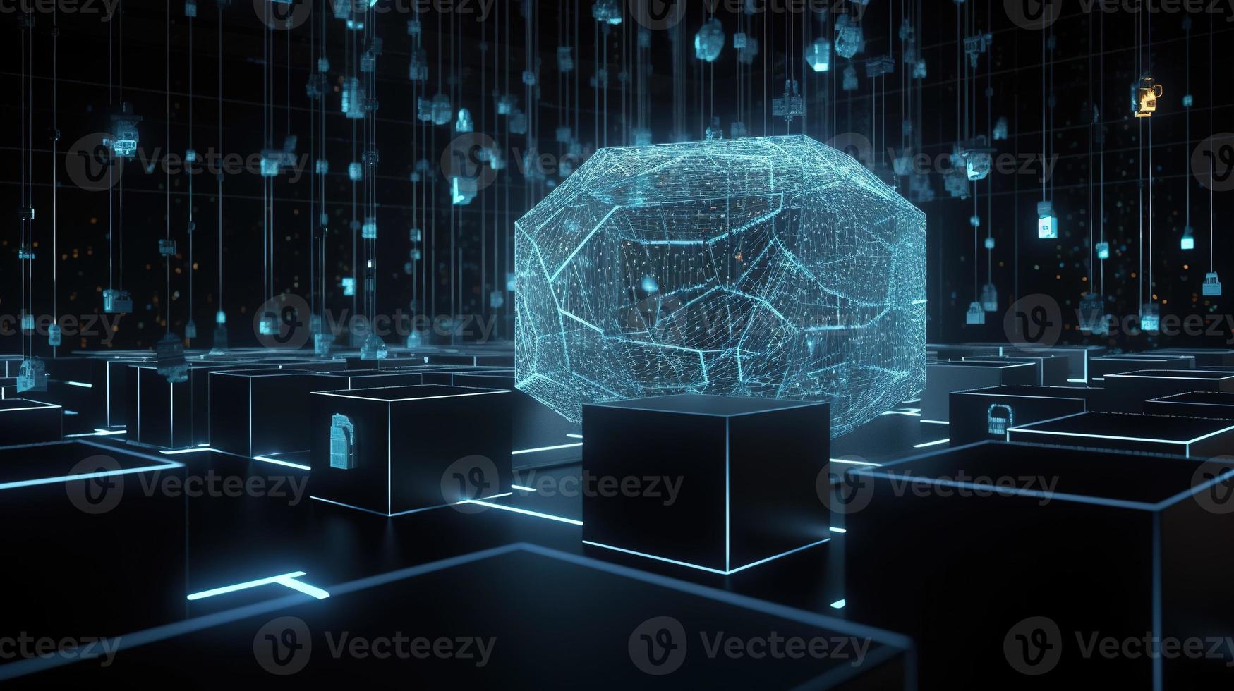 Futuristic technological background3D rendering,3D rendering of abstract technology concept. Futuristic cyberspace background,Abstract 3d rendering of data processing. Futuristic technol photo