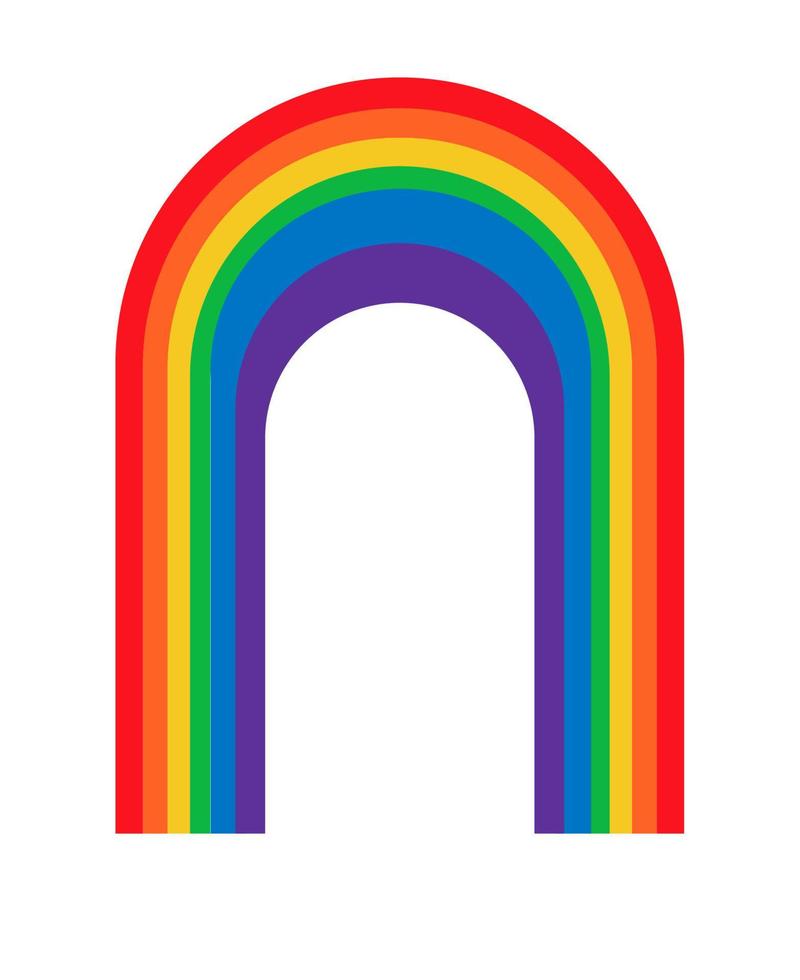 Pride month element vector