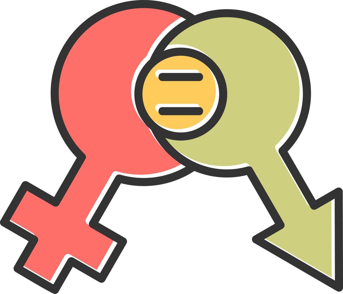 Gender Equality Vector Icon