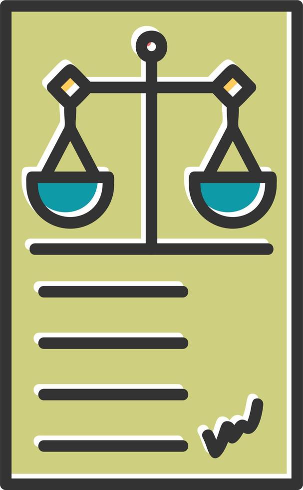 Testimony Vector Icon