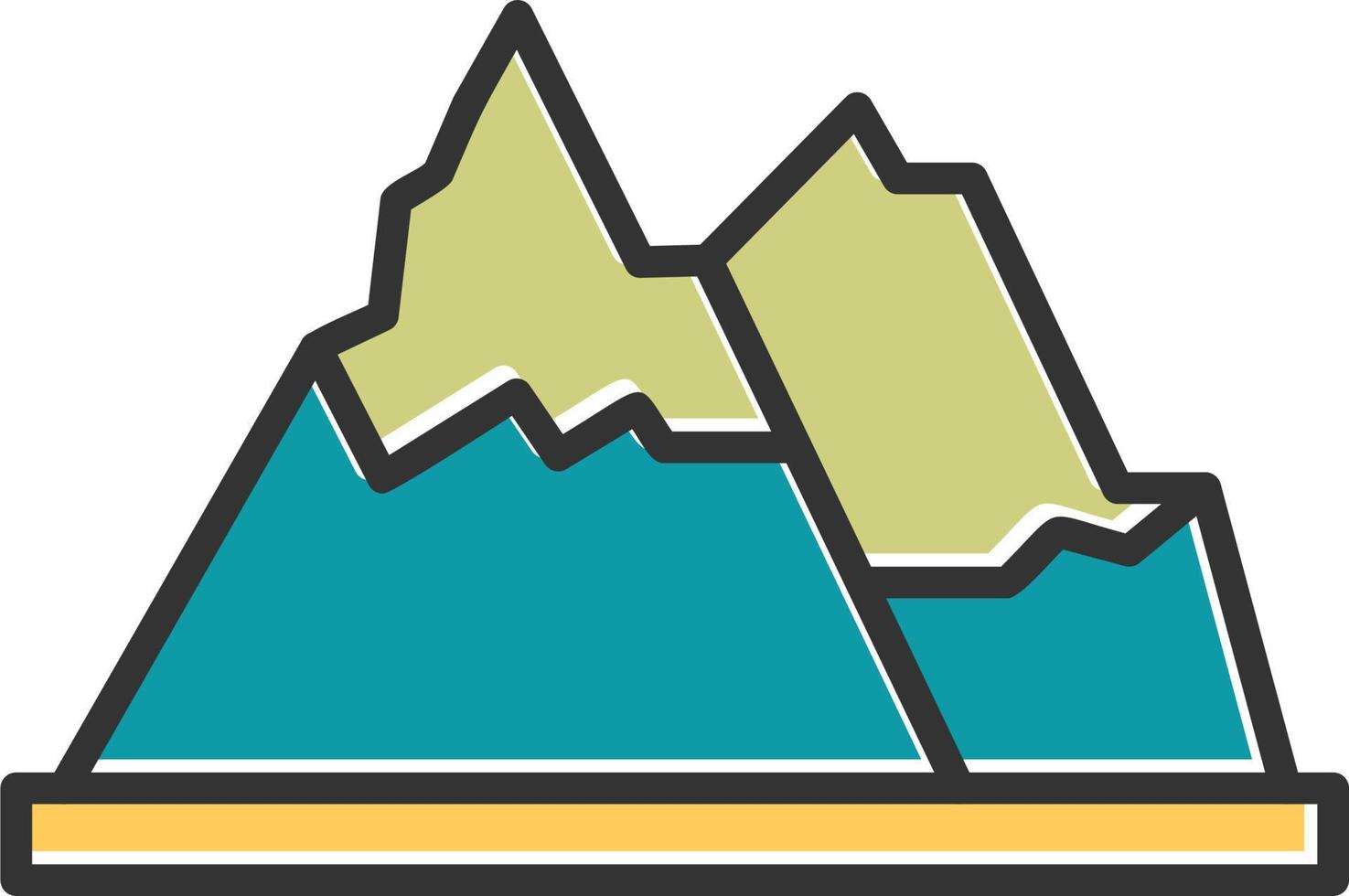 Mountain Vector Icon