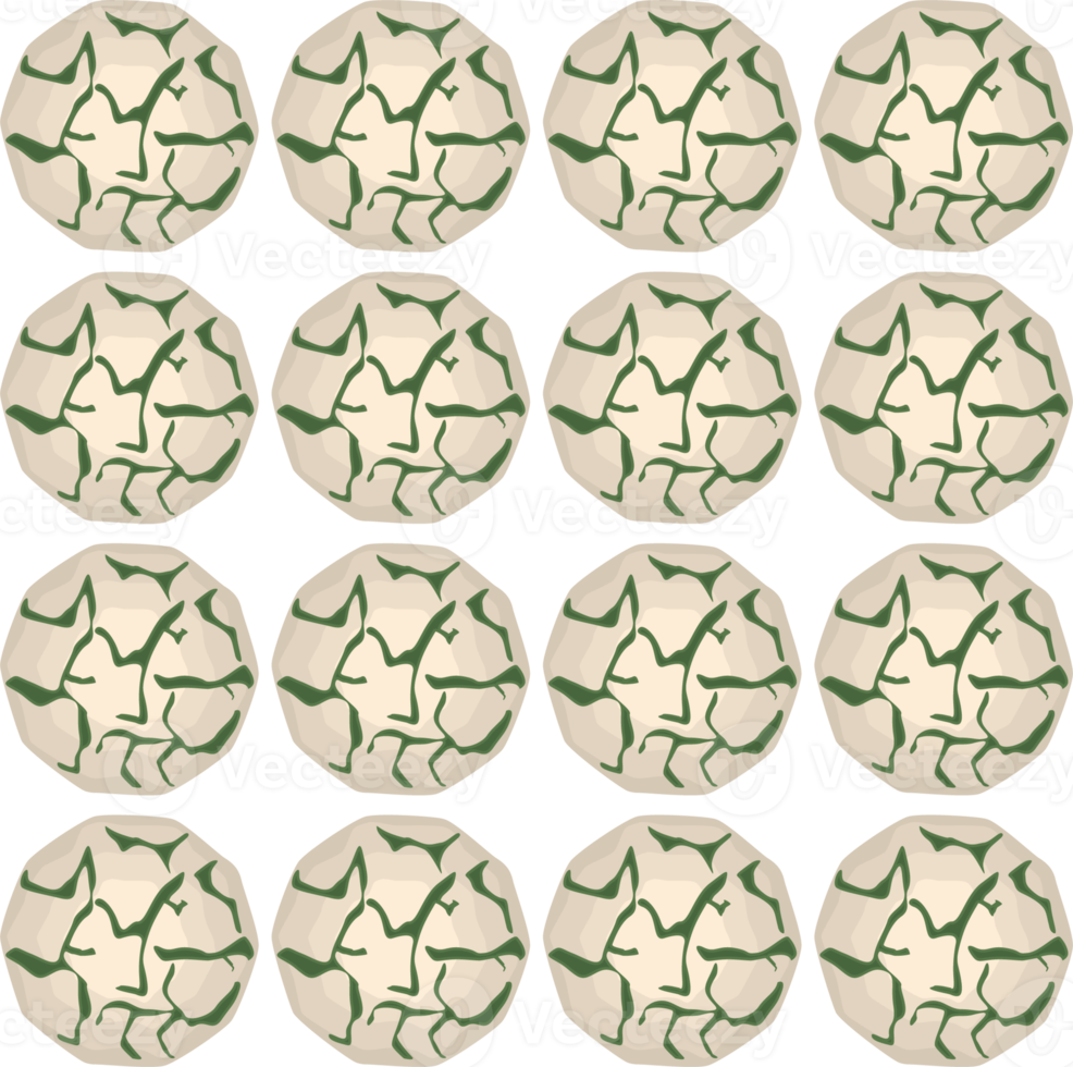 Pattern homemade cookie different taste in pastry biscuit png