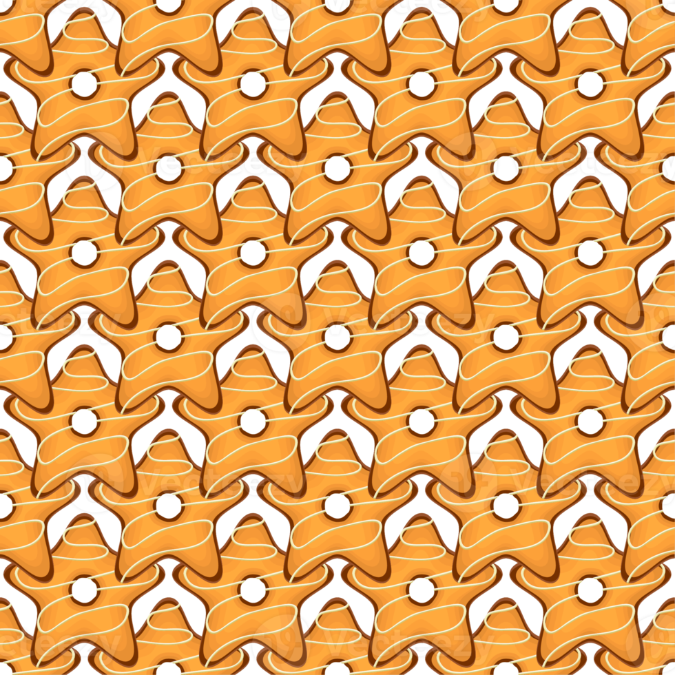 Pattern homemade cookie different taste in pastry biscuit png