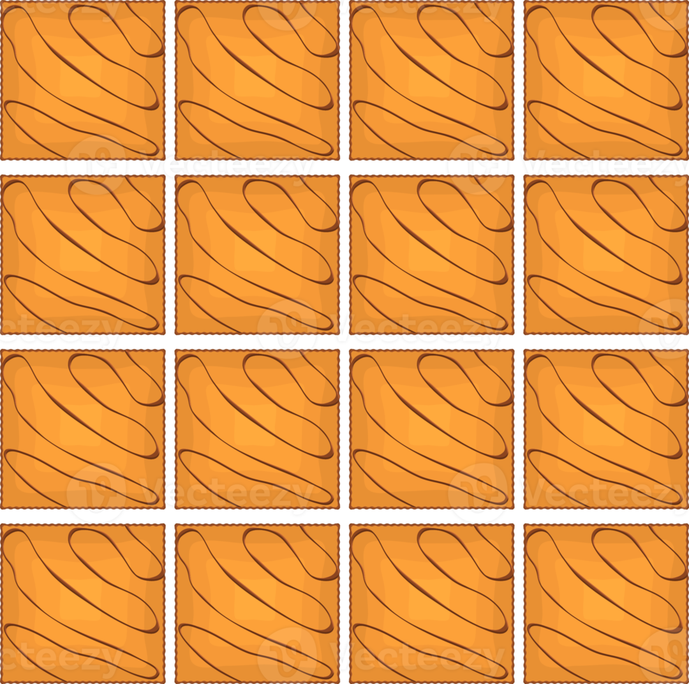 Pattern homemade cookie different taste in pastry biscuit png