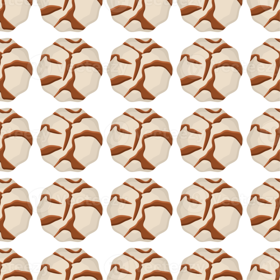 Pattern homemade cookie different taste in pastry biscuit png