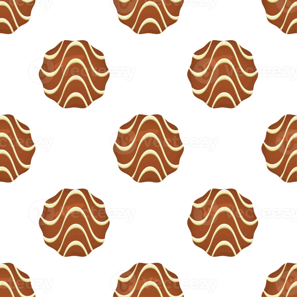 Pattern homemade cookie different taste in pastry biscuit png