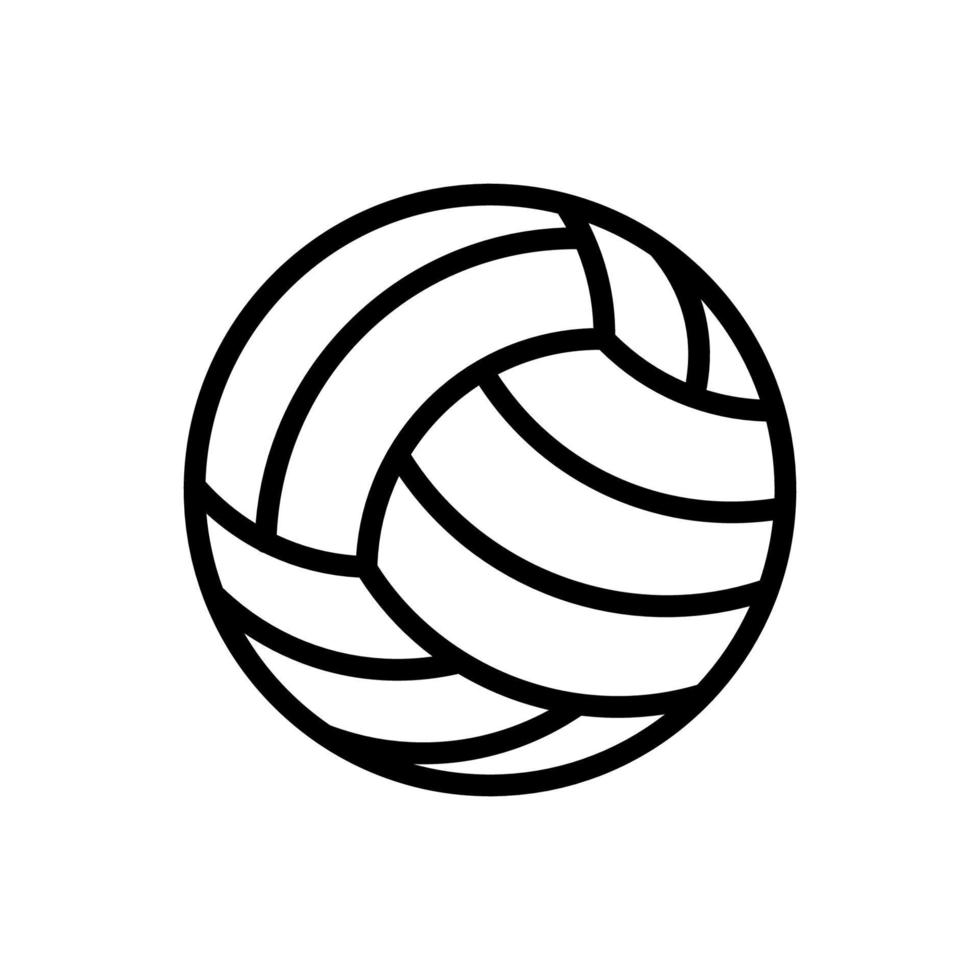 volleyball icon design vector 22663022 Vector Art at Vecteezy